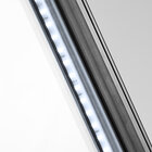 Tefcold Koelkast | Serie LG | 2050l | Wit/zwart | +1°c/+8°c | Geforceerd | Draaideuren | Wielen | 2079x805x2065(h)mm