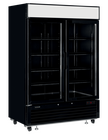 Tefcold Vrieskast | Serie Lg-b | 1108l | Zwart | -14°c/-25°c | Geforceerd | Draaideuren | Wielen | 1382x805x2065(h)mm