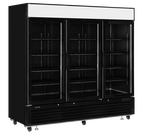 Tefcold Vrieskast | Serie Lg-b | 2050l | Zwart | -14°c/-25°c | Geforceerd | Draaideuren | Wielen | 2079x805x2065(h)mm
