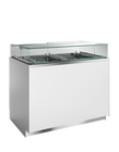 Isa Schepijsvitrine | Delta New | 224l | 12x 5L | -10°c/-20°c | Geforceerd | 2 Temperatuurzones | Koppelbaar | Wielen | 1270x825x1175(h)mm