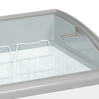 Tefcold Vrieskist | Nic | 185l | Wit/grijs | -14°c/-24°c | Statisch | Schuifdeksels | Wielen (geremd) | 740x650x918(h)mm