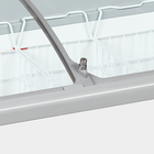 Tefcold Vrieskist | Nic | 185l | Wit/grijs | -14°c/-24°c | Statisch | Schuifdeksels | Wielen (geremd) | 740x650x918(h)mm
