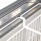 Tefcold Vrieskist | Focus | 270l | Wit/grijs | -16°c/-23°c | Statisch | Schuifdeksels | Wielen | 1050x650x850(h)mm