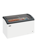 Tefcold Vrieskist | Focus | 352l | Wit/grijs | -16°c/-23°c | Statisch | Schuifdeksels | Wielen | 1300x650x850(h)mm