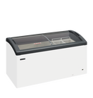 Tefcold Vrieskist | Focus | 418l | Wit/grijs | -16°c/-23°c | Statisch | Schuifdeksels | Wielen | 1500x650x850(h)mm