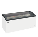 Tefcold Vrieskist | Focus | 484l | Wit/grijs | -16°c/-23°c | Statisch | Schuifdeksels | Wielen | 1700x650x850(h)mm
