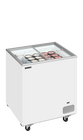 Tefcold Vrieskist | IC | 191l | Wit | -14°c/-24°c | Statisch | Schuifdeksels | Wielen (geremd) | 720x630x892(h)mm