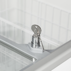 Tefcold Vrieskist | IC | 191l | Wit | -14°c/-24°c | Statisch | Schuifdeksels | Wielen (geremd) | 720x630x892(h)mm