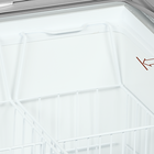 Tefcold Vrieskist | IC | 176l | Wit | -14°c/-24°c | Statisch | Schuifdeksels | Wielen (geremd) | 720x615x949(h)mm