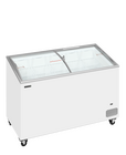 Tefcold Vrieskist | IC | 352l | Wit | -14°c/-24°c | Statisch | Schuifdeksels | Wielen (geremd) | 1300x615x949(h)mm