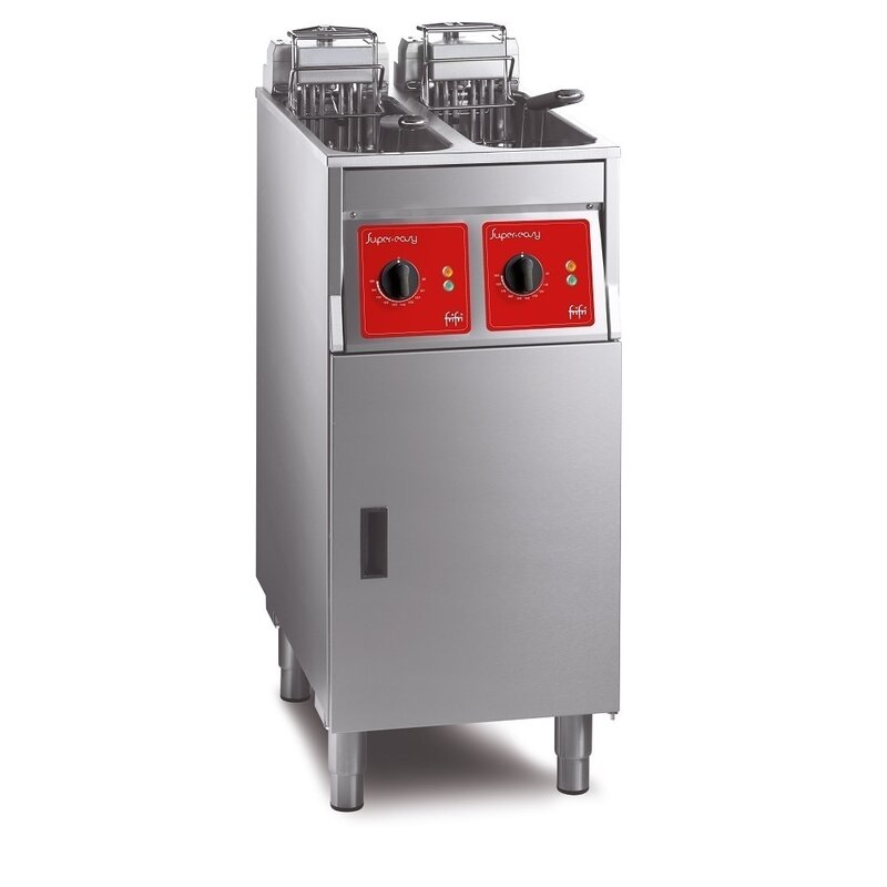Frifri Super Easy 422 Twin Tank op Kast With Filtration [2 x 7.5 Kw]
