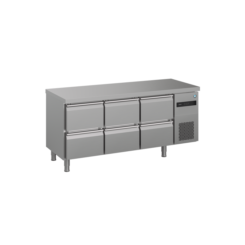 Hoshizaki Advance Acr-180dg-222-crc-l2 — Gekoelde Werkbank, 3 Secties