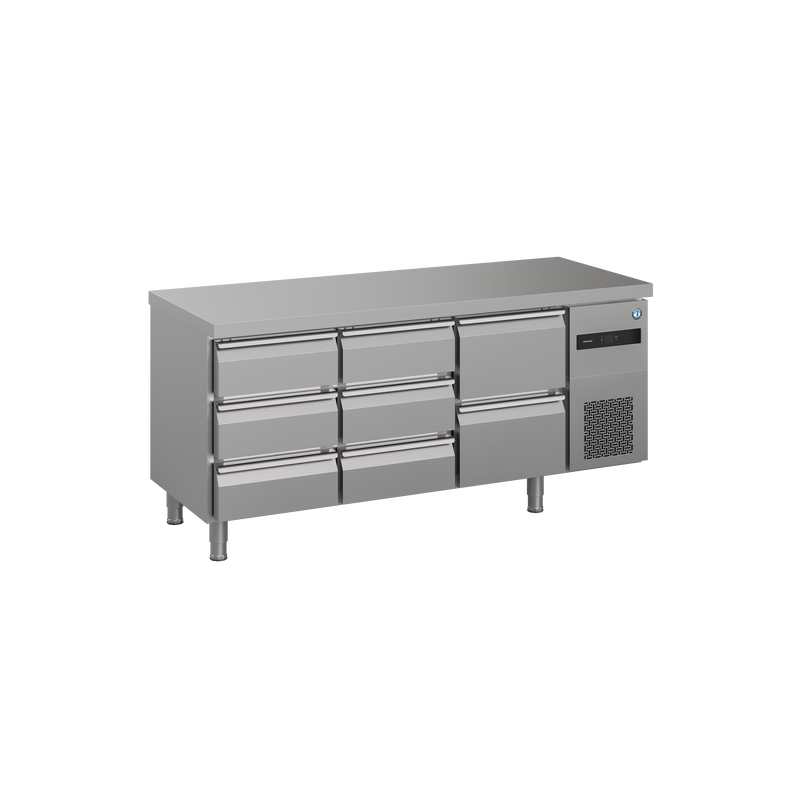 Hoshizaki Advance Acr-180dg-332-crc-l2 — Gekoelde Werkbank, 3 Secties