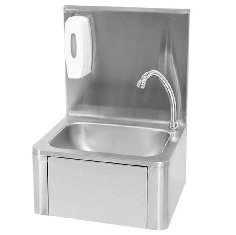 Unninox Handen Wassen | Handwasbak + Zeepdispenser