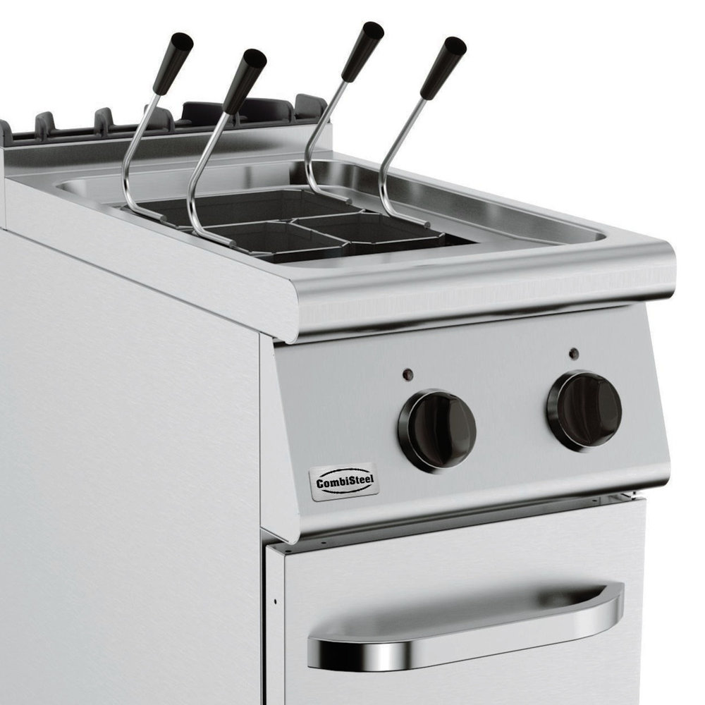 Combisteel Base 700 Pastakoker op Onderstel Elektrisch | 18 Liter | 9kw | 400x700x900(h)mm