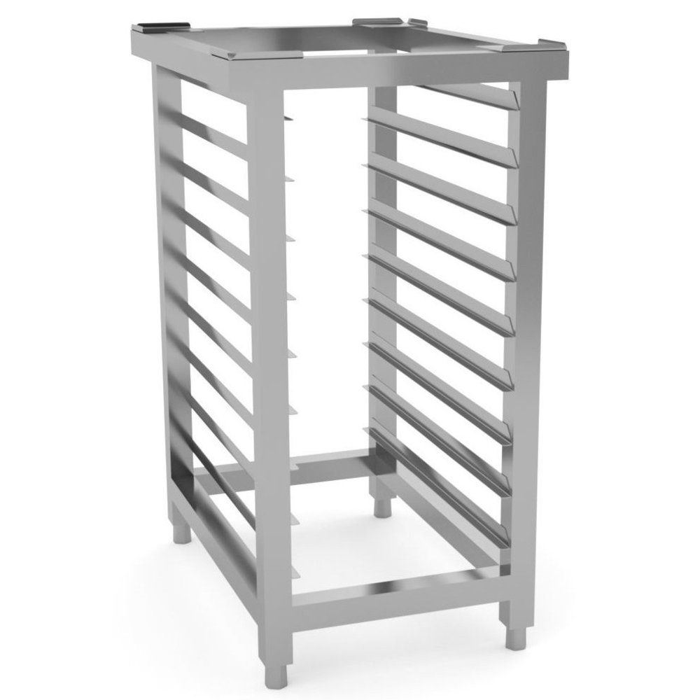 Combisteel Onderstel | Rvs | Giorik Combisteamers Com-7466.0150/0160 | 9x 1/1 GN (incl. Geleiderset) | 470x623x800(h)mm