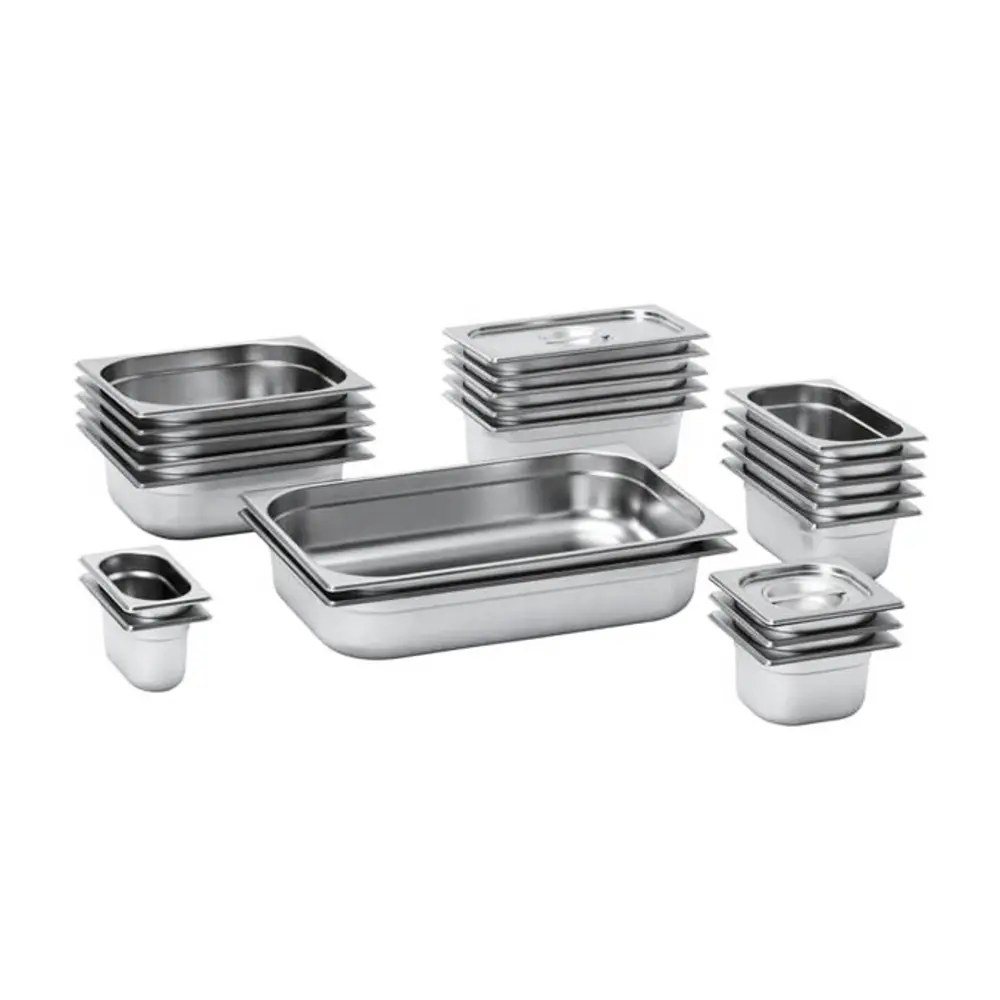 Combisteel Gn-bak | Rvs | 1/6 GN | Hoogte 100mm | 176x162x100(h)mm