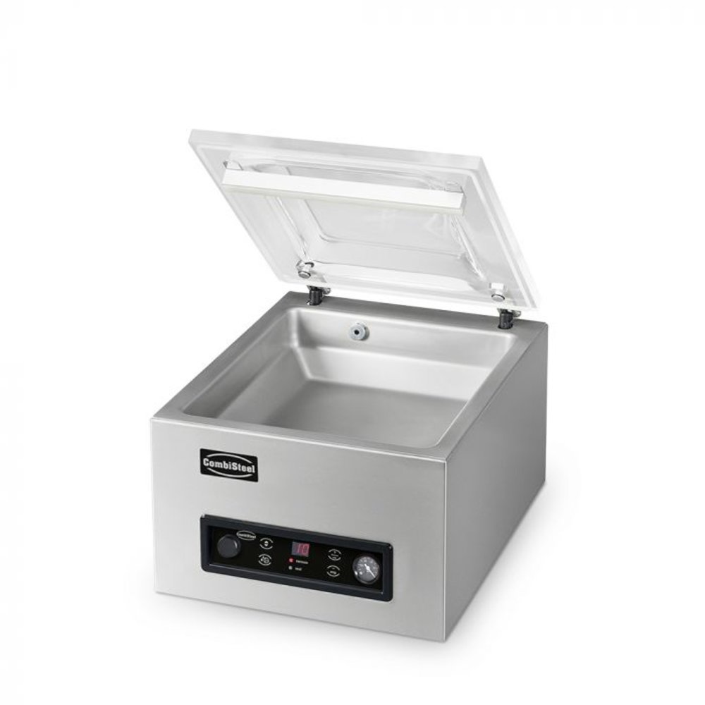 Combisteel Vacuummachine Smooth 30 | 0.4kw | Cyclustijd Sec. 20-40 | 525x450x370(h)mm