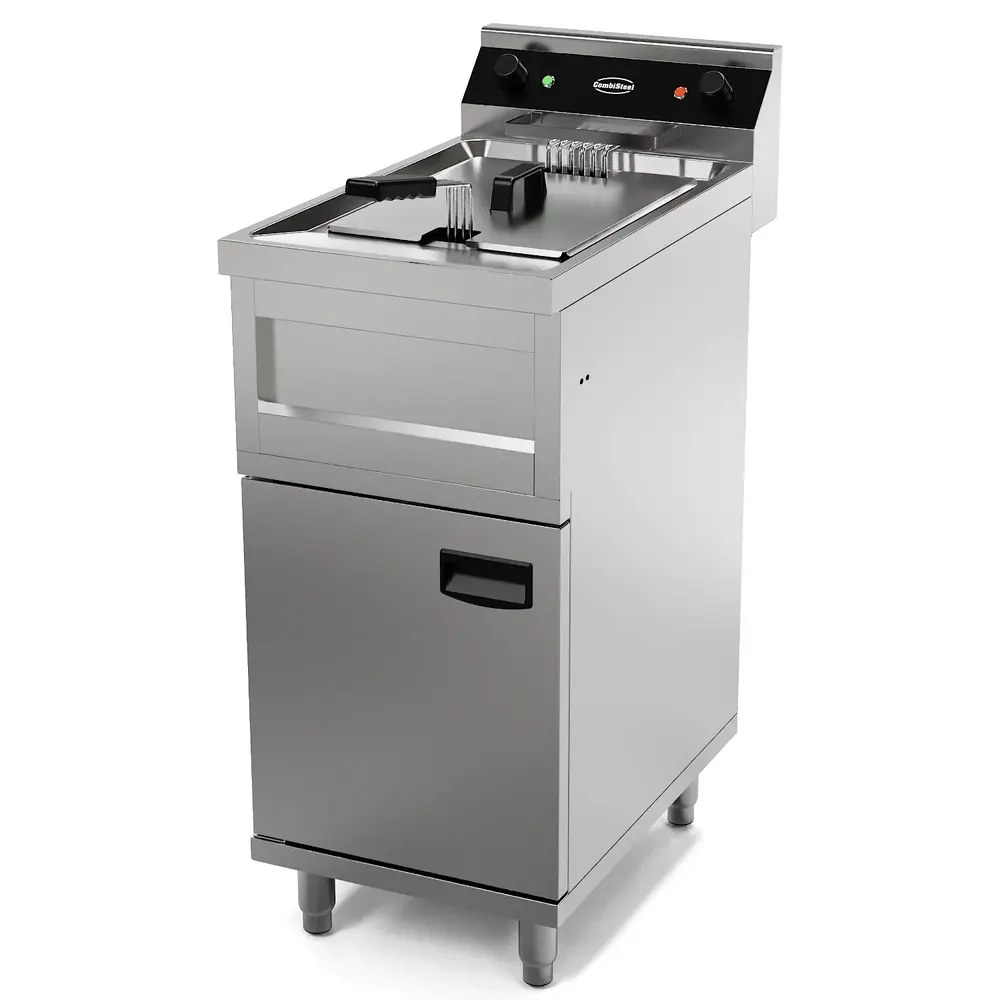 Combisteel Friteuse | Entry 700 | Elektrisch | 12l | 9kw (400v) | Aftapkraan | 400x700x850(h)mm
