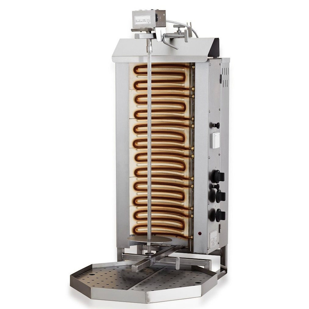 Combisteel Gyros-/dönergrill | Elektrisch (6 Hittezones) | 9.6kw | 440x550x1100(h)mm