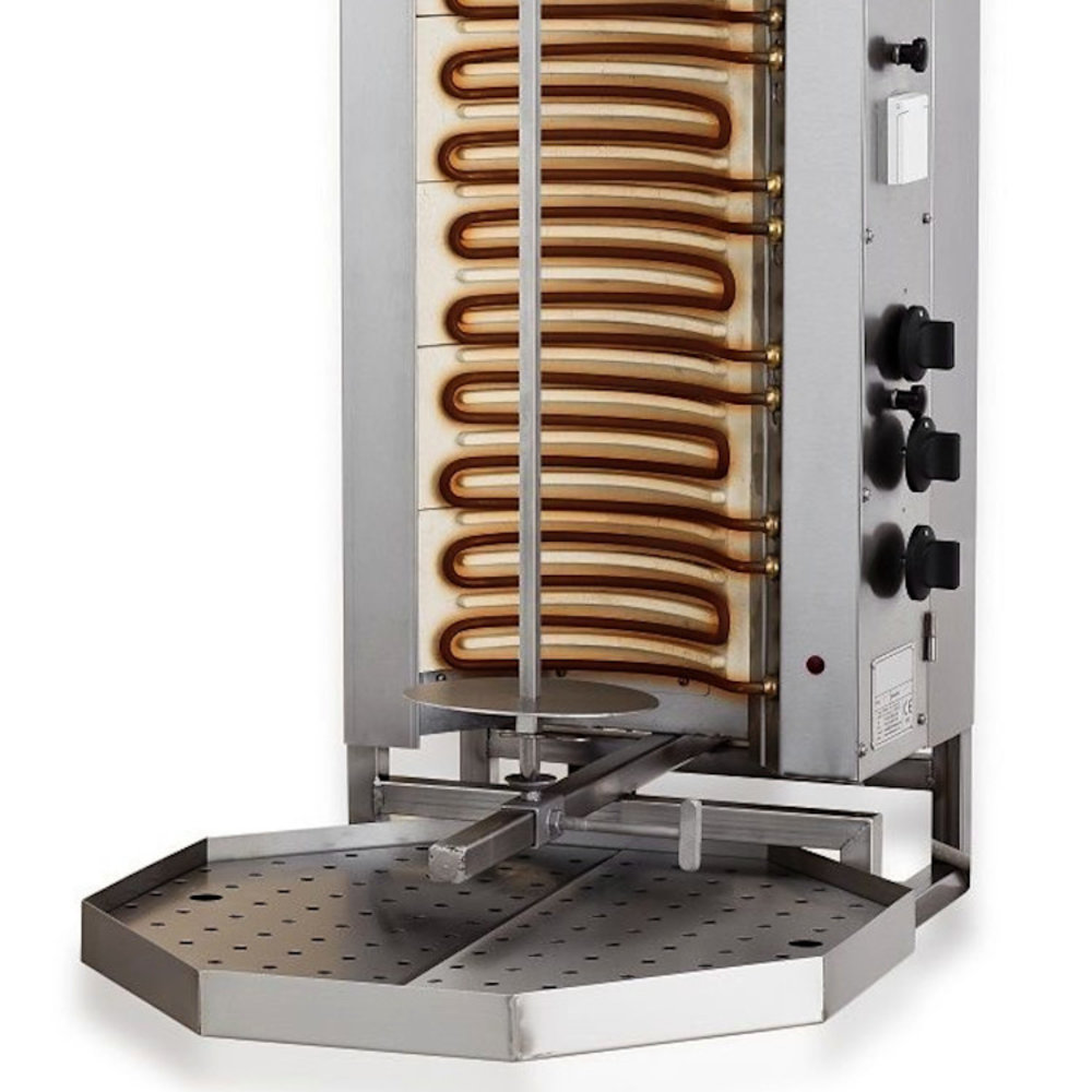 Combisteel Gyros-/dönergrill | Elektrisch (6 Hittezones) | 9.6kw | 440x550x1100(h)mm