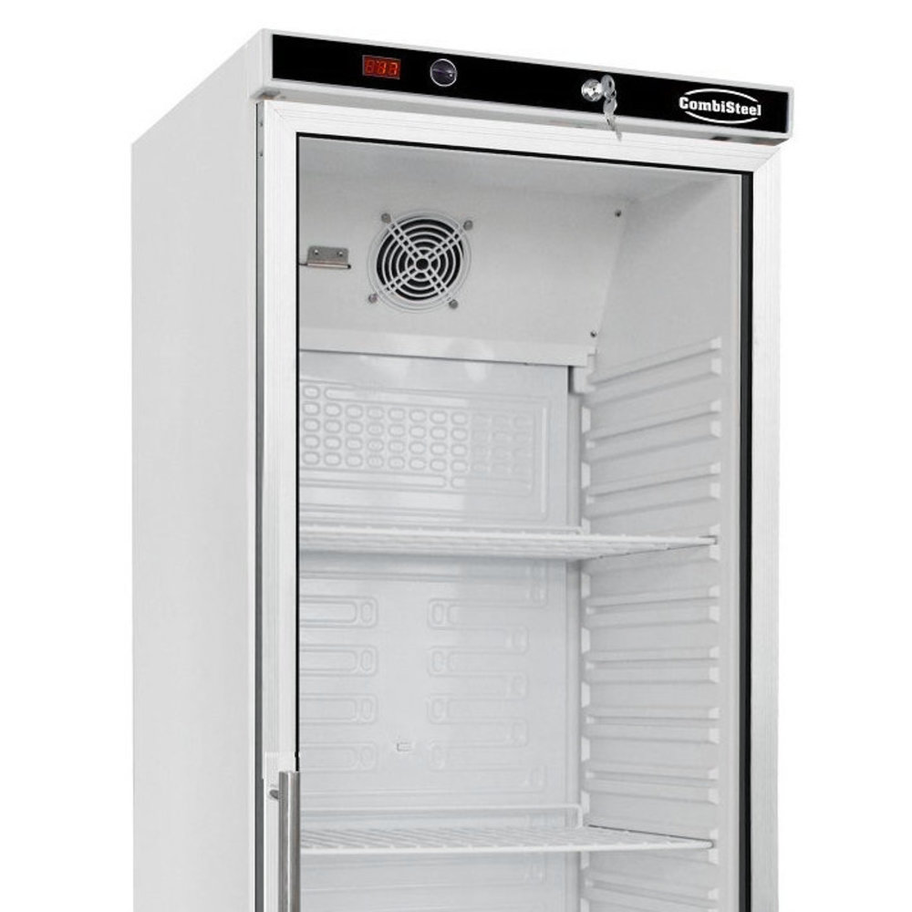 Combisteel Koelkast | 400l | Wit | +2°c/+8°c | Statisch + Ventilator | 600x585x1855(h)mm