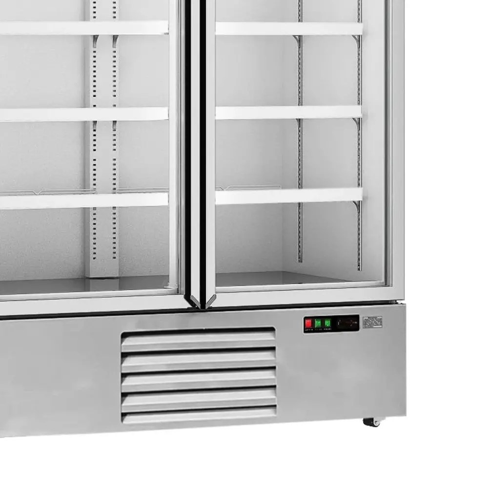 Combisteel Koelkast | 1000l | Wit | 0°c/+10°c | Geforceerd | Draaideuren | Wielen (geremd) | 1253x710x1997(h)mm