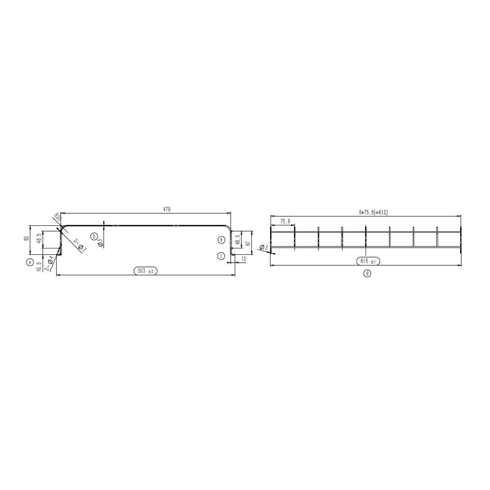 Combisteel Draadverdeler | Wit | Combisteel Koelingen | Midden