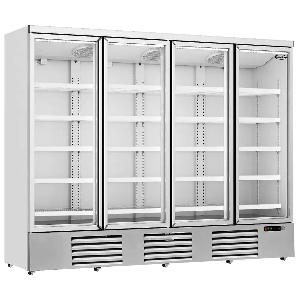 Combisteel Koelkast | 2025l | Wit | 0°c/+10°c | Geforceerd | Draaideuren | Wielen (geremd) | 2508x710x1997(h)mm