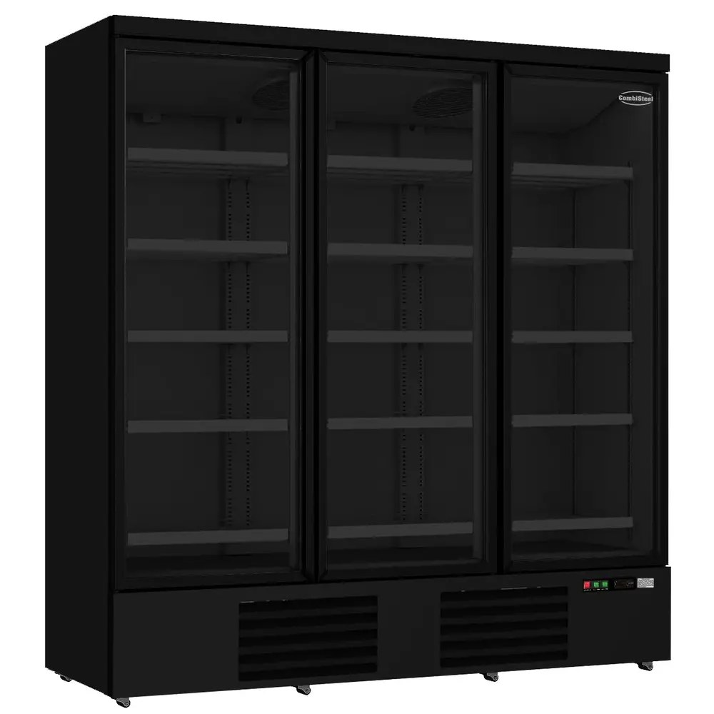 Combisteel Koelkast | 1530l | Zwart | 0°c/+10°c | Geforceerd | Draaideuren | Wielen (geremd) | 1880x710x1997(h)mm