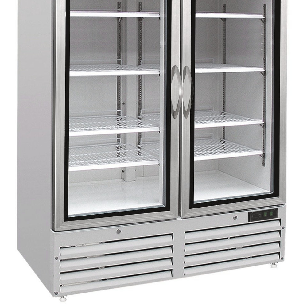 Combisteel Vrieskast | 1000l | Wit | -18°c/-24°c | Geforceerd | 0.4kw | 1370x720x1990(h)mm