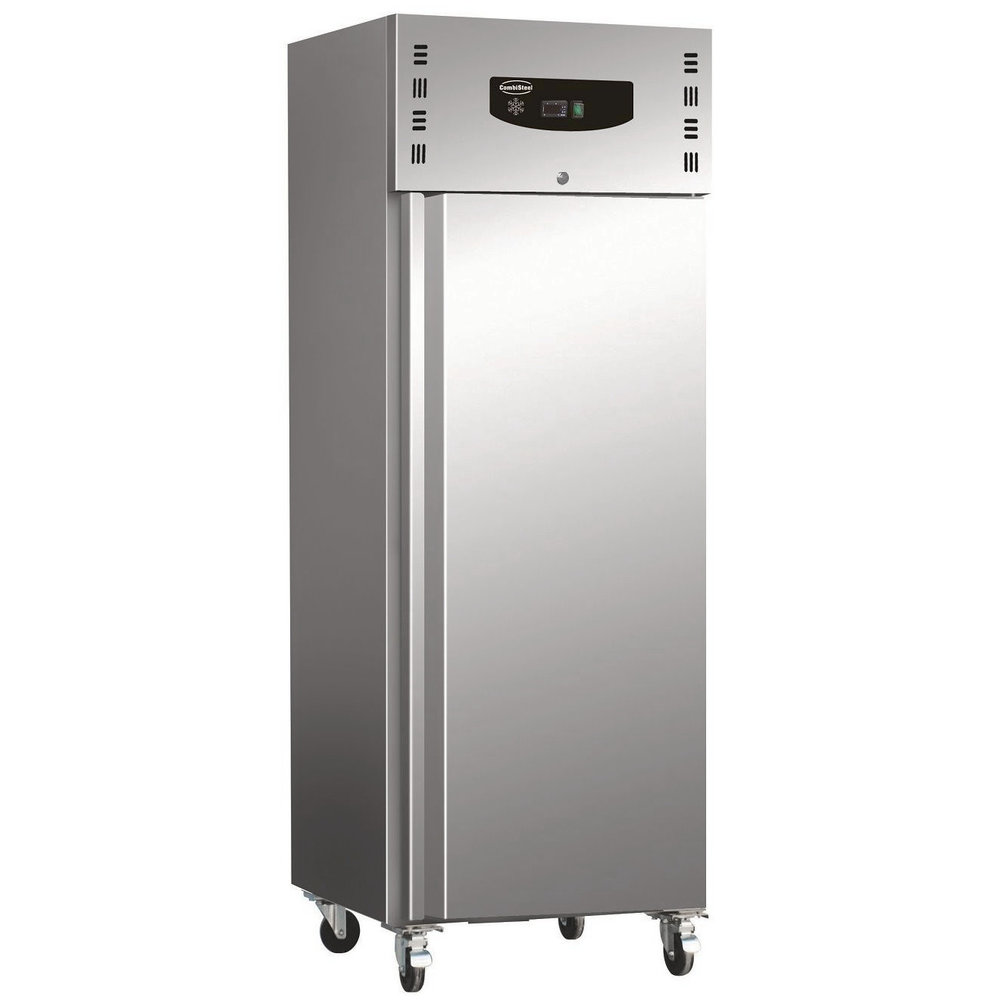 Combisteel Vrieskast | 600l (2/1 Gn) | Rvs | -10°c/-20°c | Statisch + Ventilator | Wielen (geremd) | 680x810x2010(h)mm