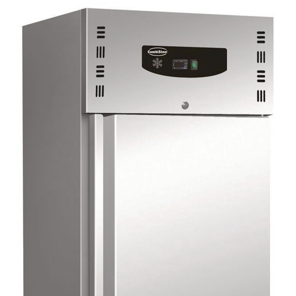 Combisteel Vrieskast | 600l (2/1 Gn) | Rvs | -10°c/-20°c | Statisch + Ventilator | Wielen (geremd) | 680x810x2010(h)mm