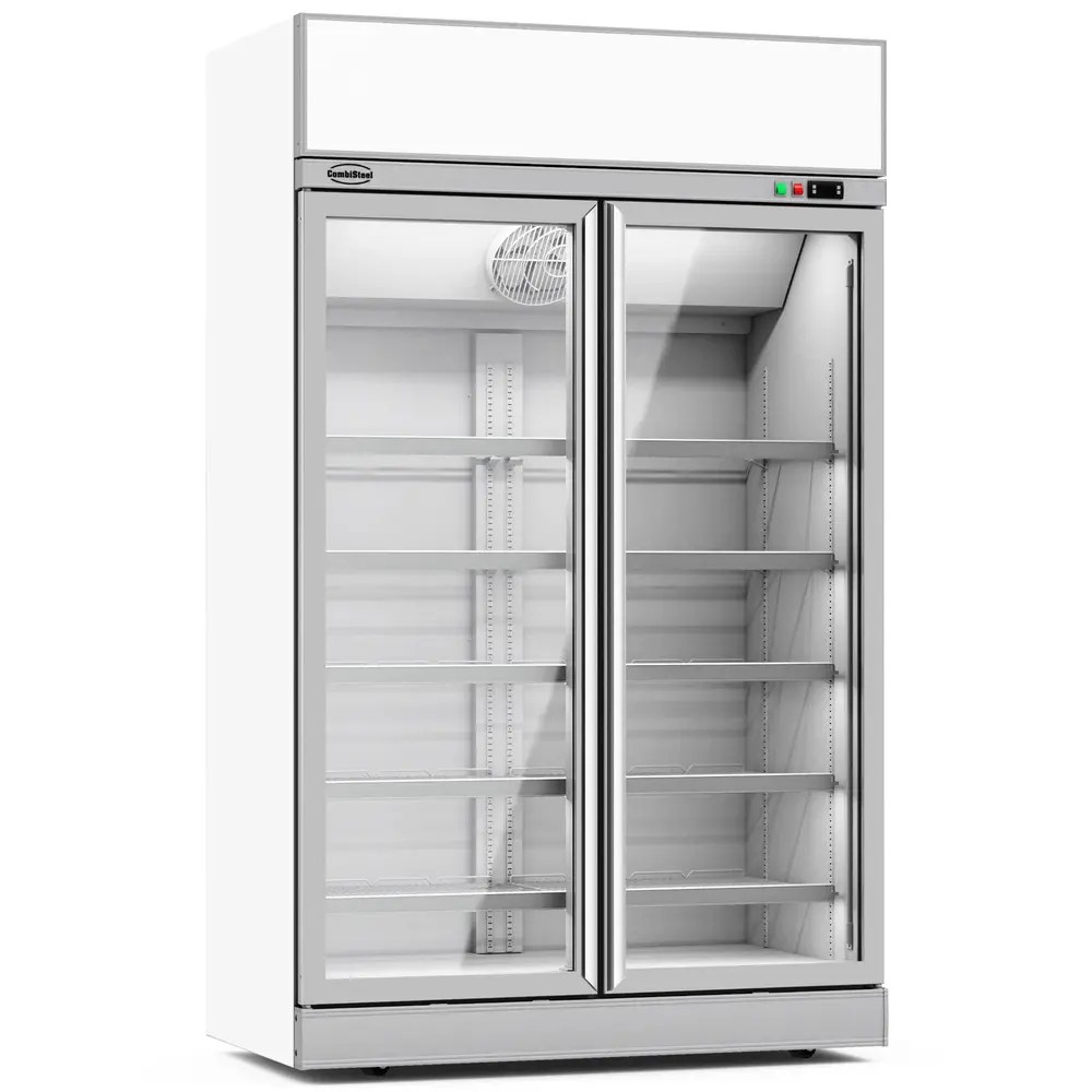 Combisteel Vrieskast | 1000l | Wit | -18°c/-22°c | Geforceerd | 1.23kw | Wielen (geremd) | 1235x710x2092(h)mm