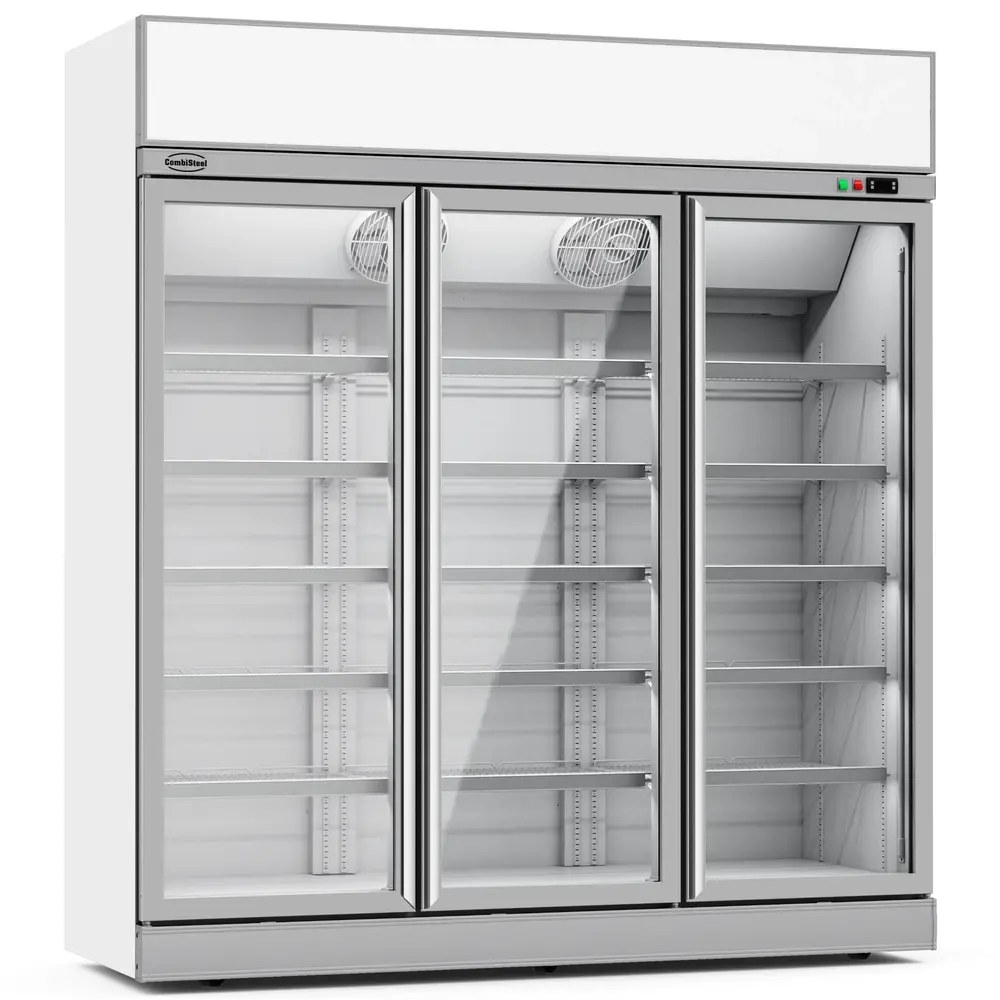 Combisteel Vrieskast | 1530l | Wit | -18°c/-22°c | Geforceerd | Draaideuren | Wielen (geremd) | 1880x710x2092(h)mm