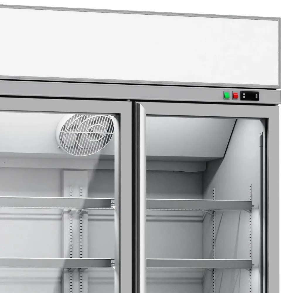 Combisteel Vrieskast | 1530l | Wit | -18°c/-22°c | Geforceerd | Draaideuren | Wielen (geremd) | 1880x710x2092(h)mm