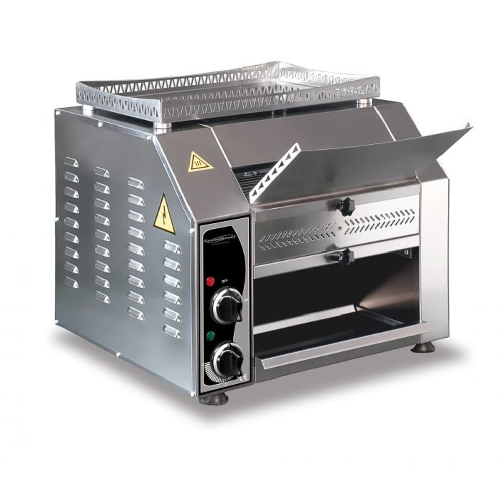 Combisteel Toaster | Lopendeband | 400 Sneden/uur | 2.5kw | 480x440x440(h)mm