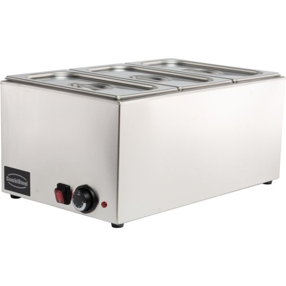 Combisteel Bain Marie Elektrisch | 1x 1/1 GN 150 mm | 1.2kw | 538x336x243(h)mm