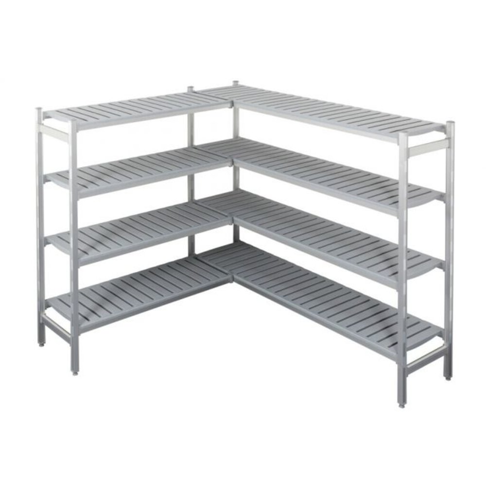 Combisteel Rekwerk L-vorm | Voor Com-7489.1075 | 4 Niveaus | 1835/2395x450x1700(h)mm