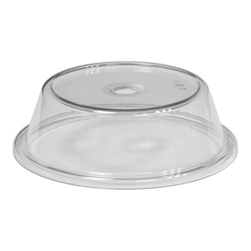 Emga Bordendeksel Polycarbonaat Met Vingeropening Voor Borden 215-220mm - Ø 21,5cm