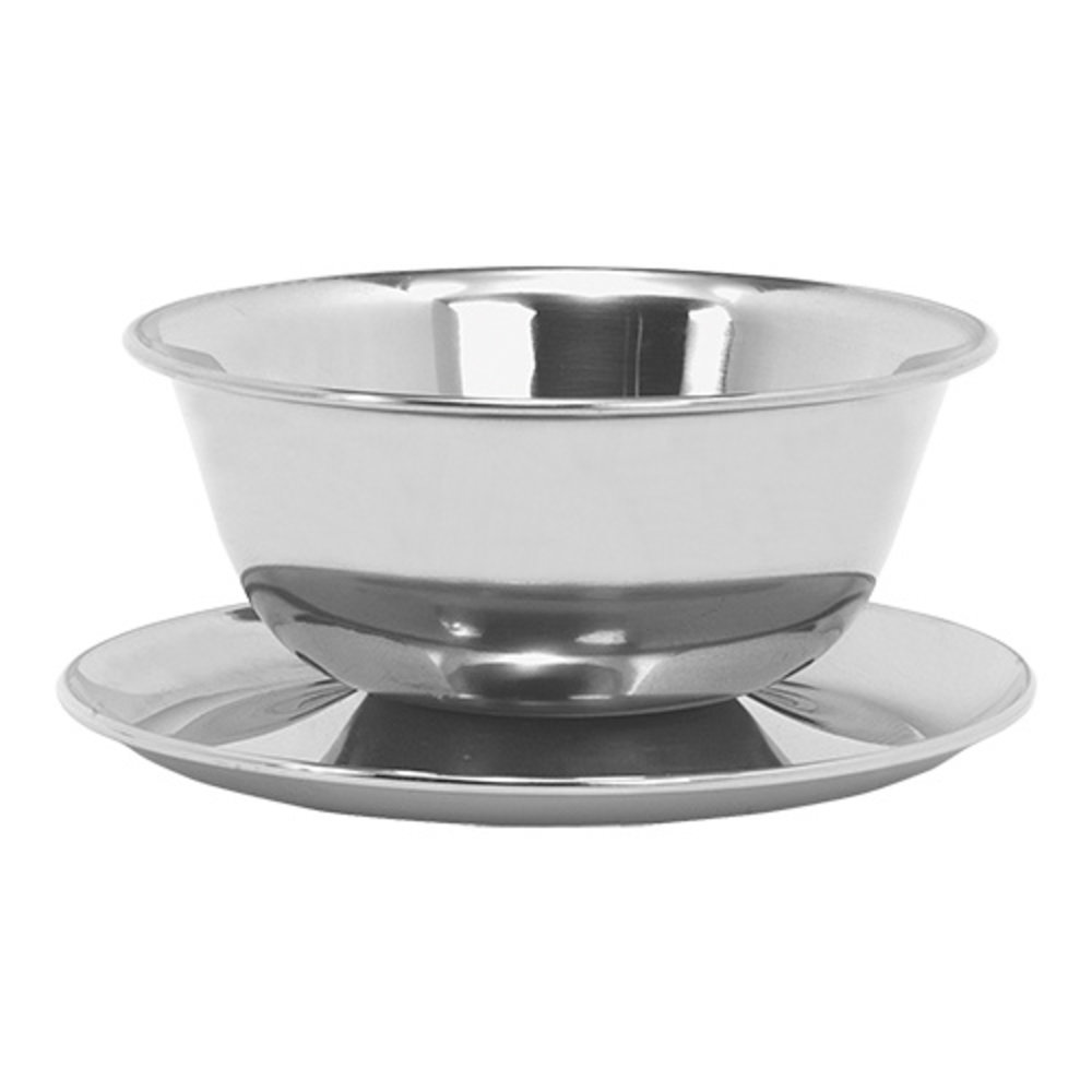 Emga Soepkom | Rvs | Vaste Schotel | 0.35l | ø120mm