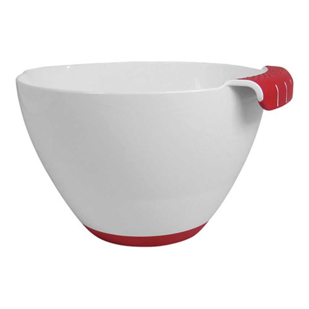 Emga Beslagkom | Kunststof | Schenktuit + Antislip Voet | 4L | ø240x150(h)mm