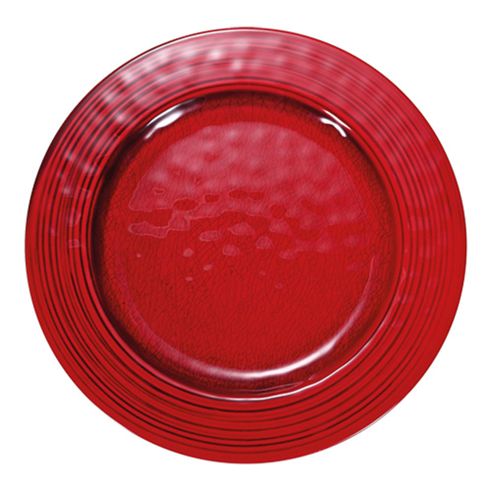 Emga Bord | Melamine | Rood | Per Stuk | ø220x25(h)mm