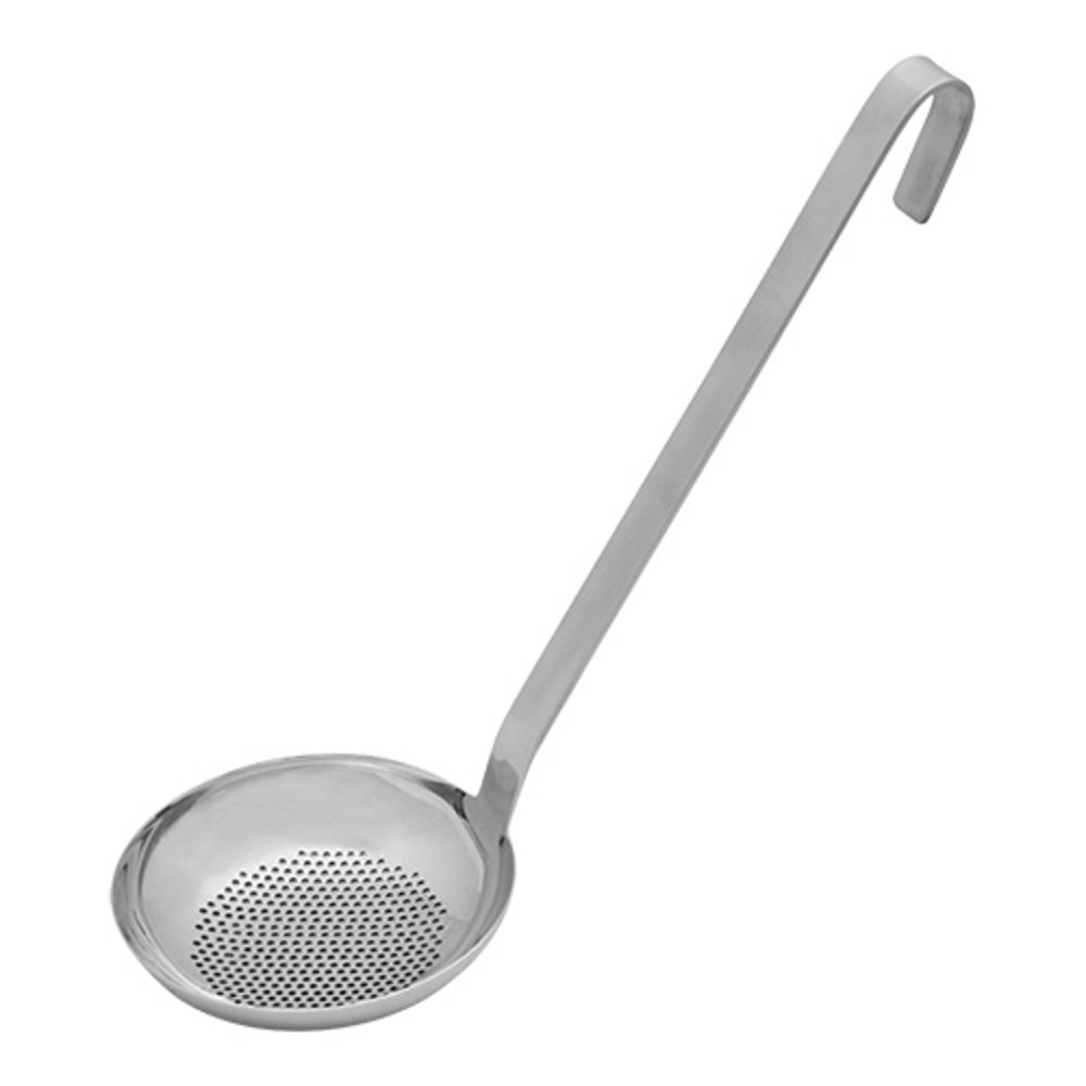 Emga Opscheplepel | Rvs | Geperforeerd | ø90x250mm