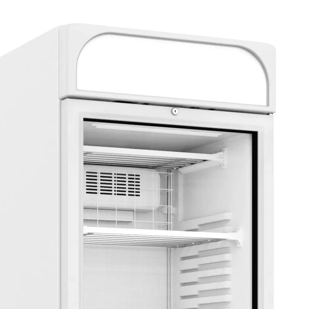 Combisteel Vrieskast | 382l | Wit | -18°c/-24°c | Statisch | Wielen | 640x670x2058(h)mm
