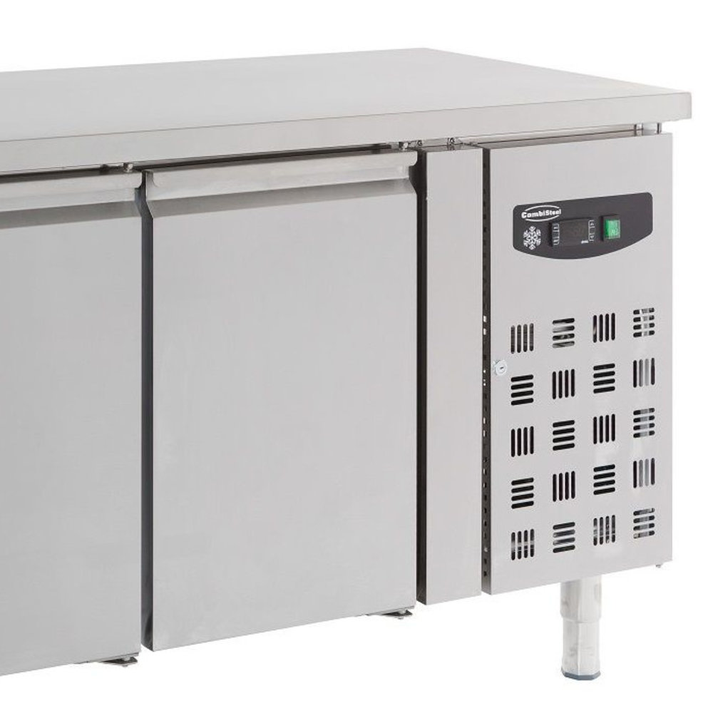 Combisteel Koelwerkbank | Standard Line | 417l | 2 Deuren + 2 Laden (1/1 Gn) | +2°c/+8°c | Geforceerd | 1795x700x850(h)mm