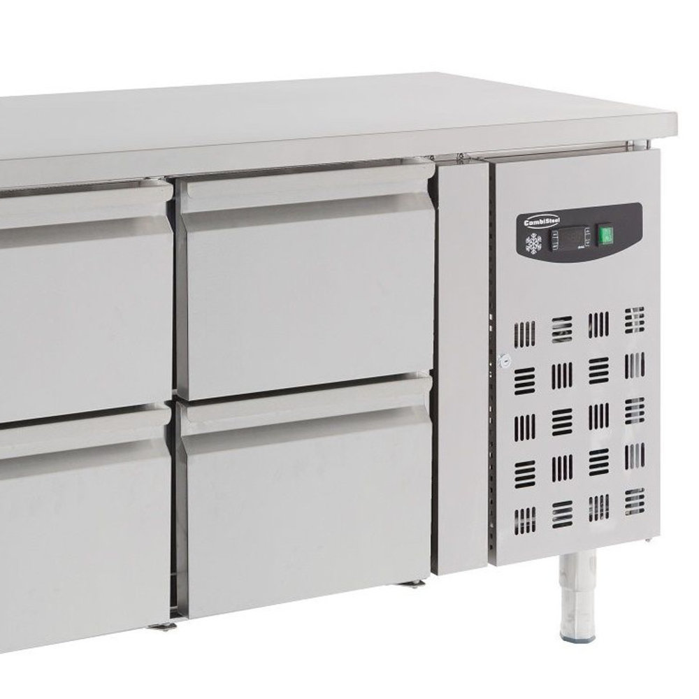 Combisteel Koelwerkbank | 417l | 6 Laden | +2°c/+8°c | Geforceerd | 1795x700x850(h)mm