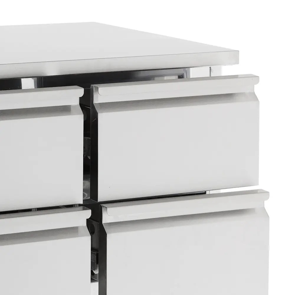 Combisteel Koelwerkbank | Compact Line | 257l | 4 Laden | +2°c/+8°c | Statisch + Ventilator | 900x700x875(h)mm