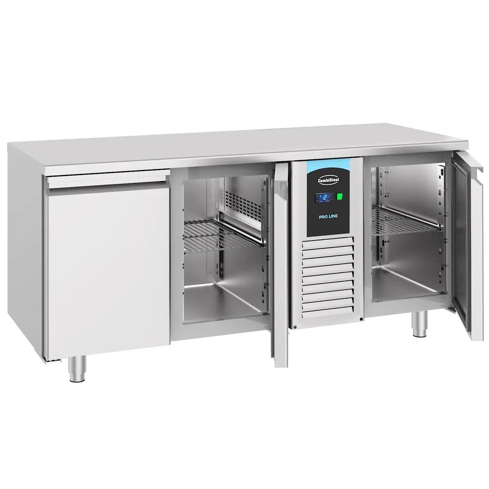 Combisteel Vrieswerkbank | Energy Line | 474l | 3 Deuren (1/1 Gn) | -10°c/-22°c | Geforceerd | 1785x700x850(h)mm