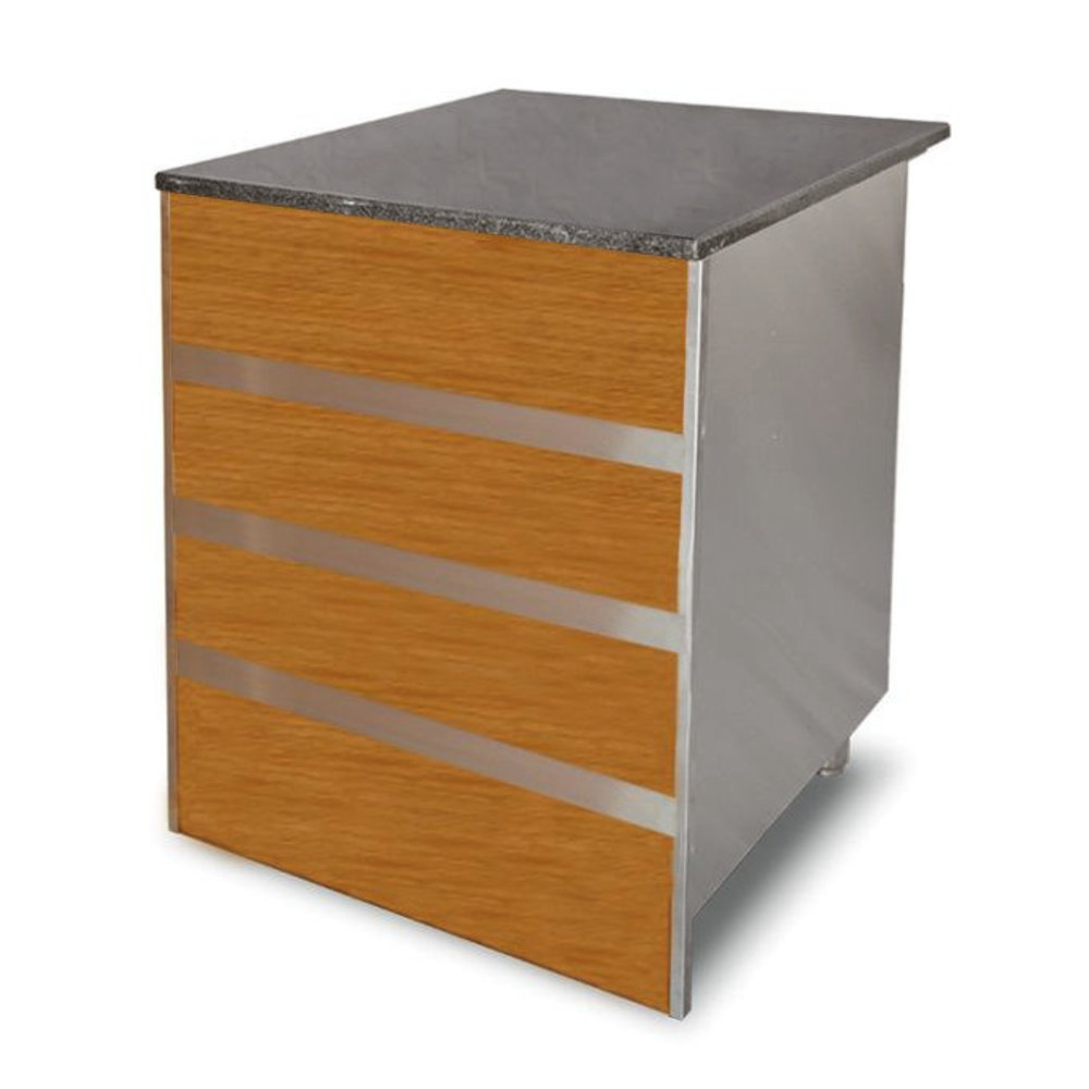Combisteel Kassasectie | 800x800x850(h)mm